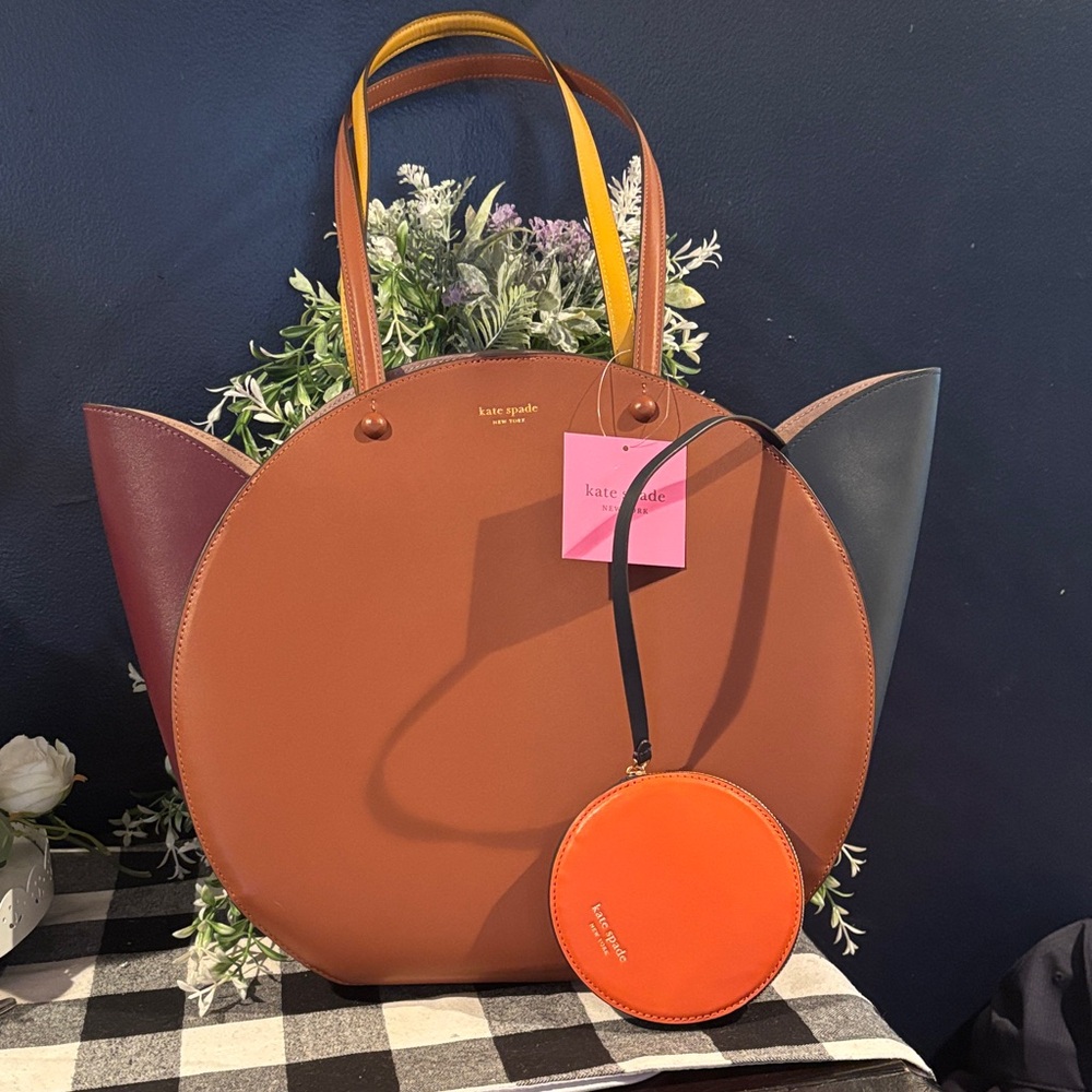 Kate Spade Dottie Smooth Leather Medium Tote